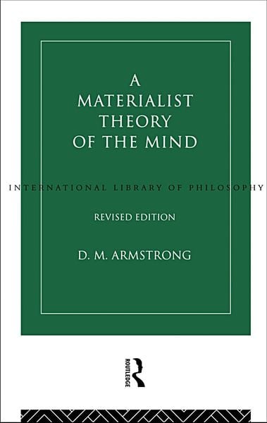 Produktbild: A Materialist Theory of the Mind
