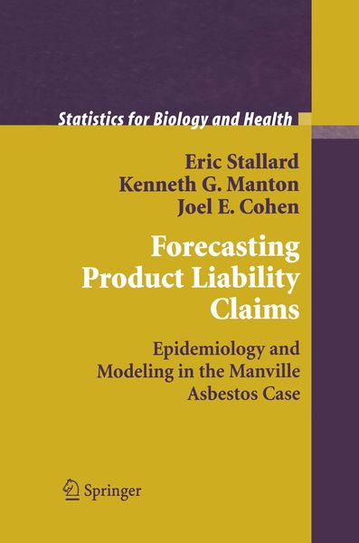 Produktbild: Forecasting Product Liability Claims