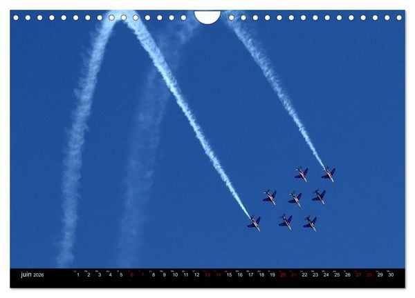 Produktbild: Arabesques dans le ciel de France (Calendrier mural 2026 DIN A4 vertical), CALVENDO calendrier mensuel