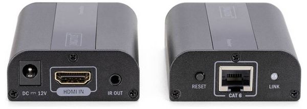 Produktbild: Digitus DS-55204 HDMI&reg;, Infrarot Extender (Verl&auml;ngerung) &uuml;ber Netzwerkkabel RJ45 60m