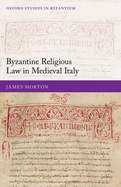 Produktbild: Byzantine Religious Law in Medieval Italy