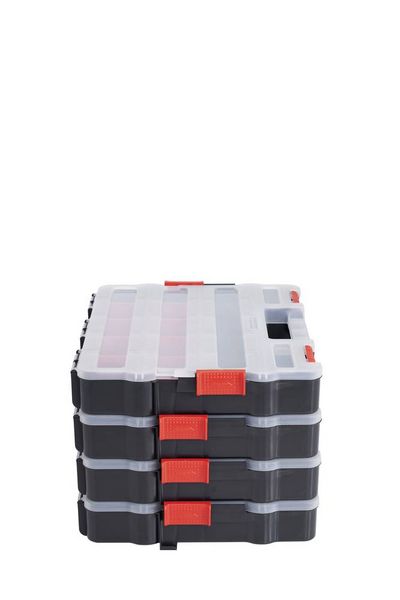 Produktbild: Universal VISO POLYMAX32 Sortimentskasten Anzahl F&auml;cher: 17 feste Unterteilung, variable Unterteilung Inhalt 1 St.