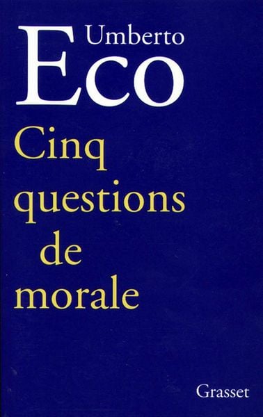 Produktbild: Cinq questions de morale