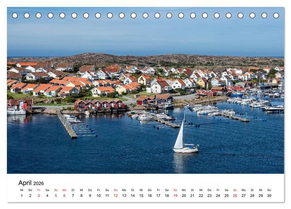 Produktbild: Westk&uuml;ste in Schweden (Tischkalender 2026 DIN A5 quer), CALVENDO Monatskalender