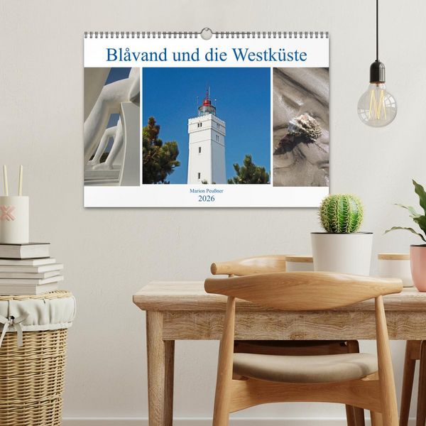 Produktbild: Blavand und die Westk&uuml;ste (Wandkalender 2026 DIN A3 quer), CALVENDO Monatskalender