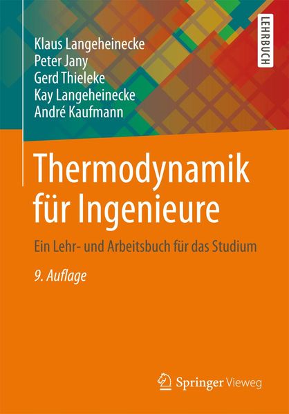 Produktbild: Thermodynamik f&uuml;r Ingenieure