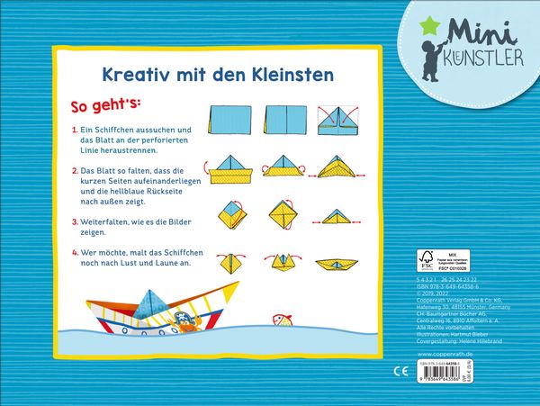 Produktbild: Mein erstes Schiffchen-Bastelbuch