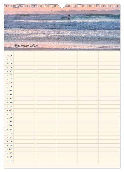 Produktbild: Mit Blick auf's Meer (Wandkalender 2026 DIN A3 hoch), CALVENDO Monatskalender