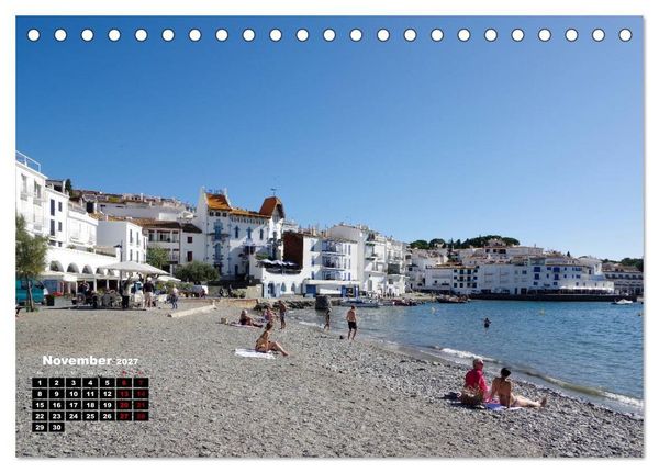 Produktbild: Cadaqu&eacute;s - Perle der Costa Brava (Tischkalender 2027 DIN A5 quer), CALVENDO Monatskalender