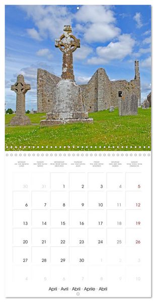 Produktbild: Places to visit in Ireland (Wall Calendar 2026 12 &times; 12 Inch) CALVENDO 12 Month Wall Calendar