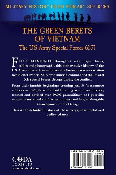 Produktbild: The Green Berets of Vietnam - The U.S. Army Special Forces 61-71 - The Illustrated Edition