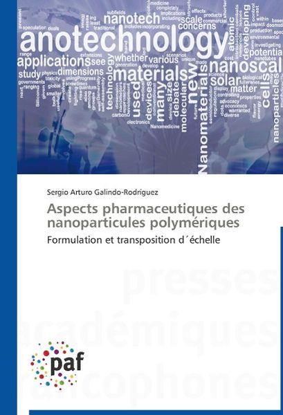 Produktbild: Galindo-Rodr&iacute;guez, S: Aspects pharmaceutiques des nanopartic