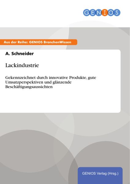 Produktbild: Lackindustrie