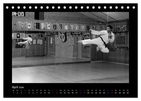 Produktbild: Traditionelles Taekwon-Do (Tischkalender 2026 DIN A5 quer), CALVENDO Monatskalender