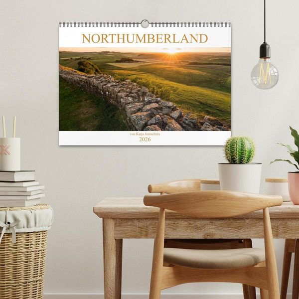 Produktbild: NORTHUMBERLAND 2026 (Wandkalender 2026 DIN A3 quer), CALVENDO Monatskalender