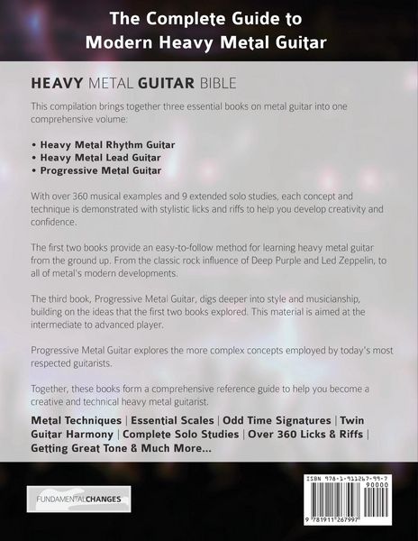 Produktbild: The Heavy Metal Guitar Bible