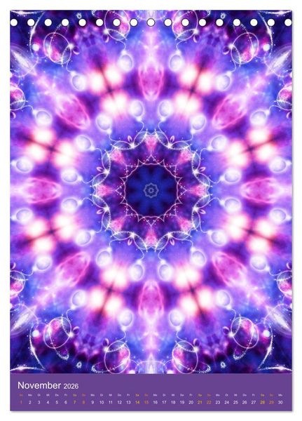 Produktbild: Lichtvolle Mandalas (Tischkalender 2026 DIN A5 hoch), CALVENDO Monatskalender