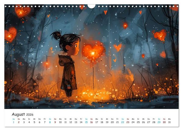Produktbild: Die Melodie der Liebe (Wandkalender 2026 DIN A3 quer), CALVENDO Monatskalender