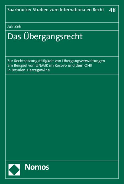 Produktbild: Das &Uuml;bergangsrecht