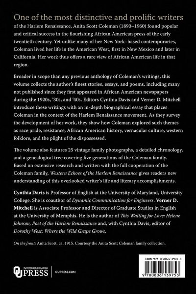 Produktbild: Western Echoes of the Harlem Renaissance