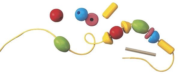 Produktbild: F&auml;delspielzeug Bambini Perlen
