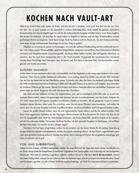 Produktbild: Fallout: Das offizielle Kochbuch f&uuml;r Vaultbewohner