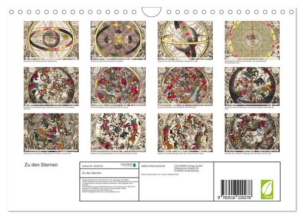 Produktbild: Zu den Sternen (Wandkalender 2026 DIN A4 quer), CALVENDO Monatskalender