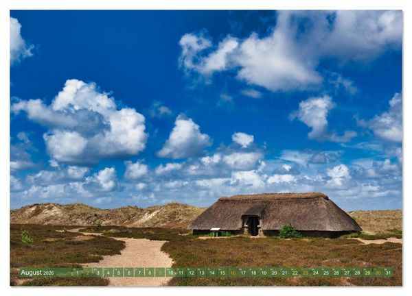 Produktbild: Amrum Gl&uuml;cksort (Wandkalender 2026 DIN A3 quer), CALVENDO Monatskalender