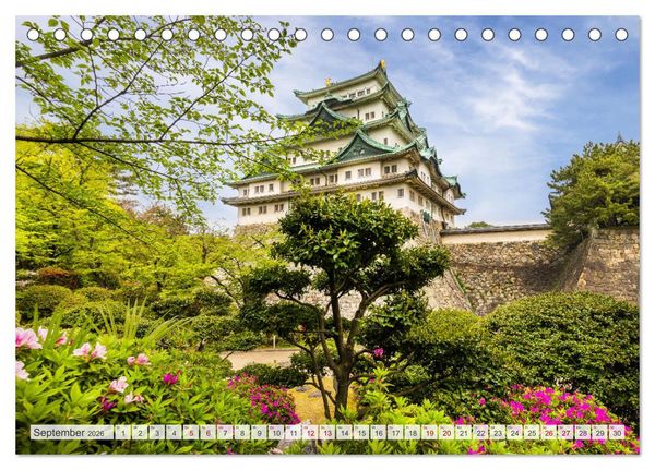 Produktbild: JAPAN Reise durch Zeit und Sch&ouml;nheit (Tischkalender 2026 DIN A5 quer), CALVENDO Monatskalender