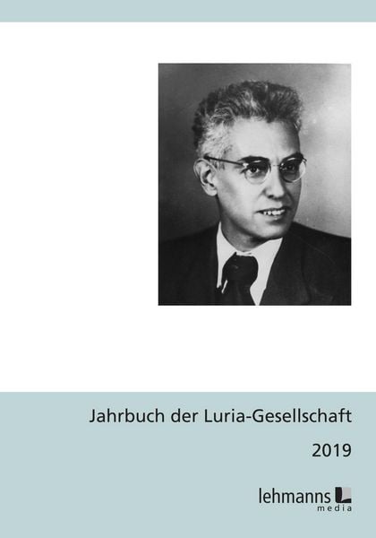 Produktbild: Jahrbuch der Luria-Gesellschaft 2019