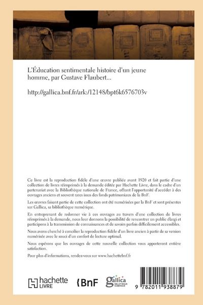 Produktbild: L'&Eacute;ducation Sentimentale Histoire d'Un Jeune Homme