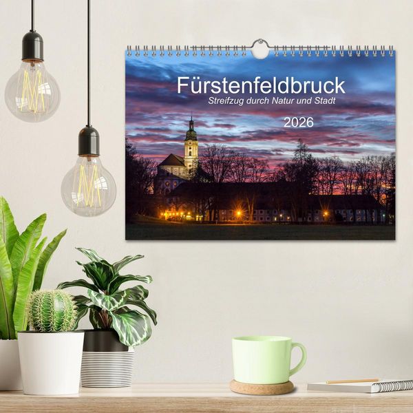 Produktbild: F&uuml;rstenfeldbruck - Streifzug durch Natur und Stadt (Wandkalender 2026 DIN A4 quer), CALVENDO Monatskalender