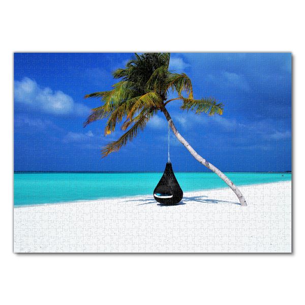 Produktbild: Lais Puzzle Palme am Strand in Malediven 1000 Teile