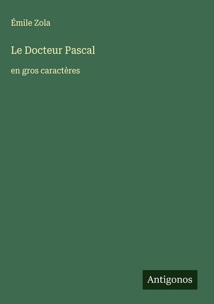Produktbild: Le Docteur Pascal