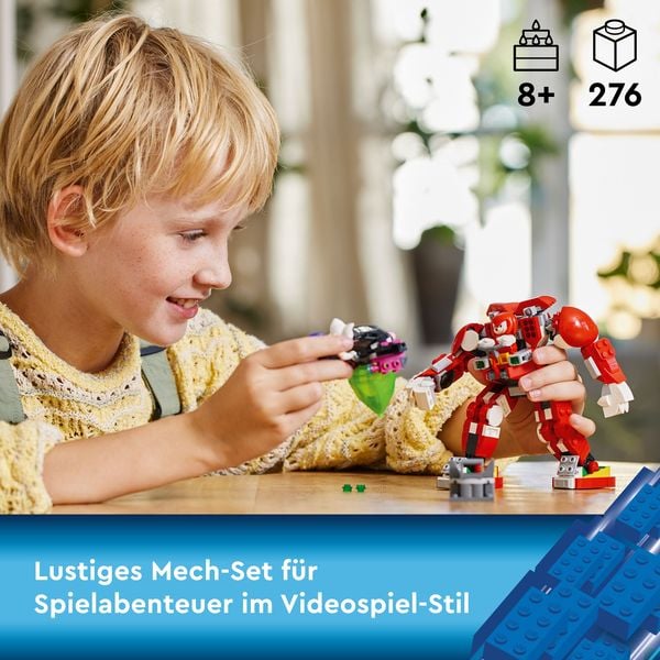 Produktbild: LEGO Sonic the Hedgehog 76996 Knuckles‘ Wächter-Mech, baubare Action-Figur