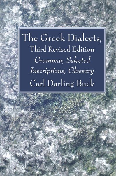 Produktbild: The Greek Dialects, Third Revised Edition