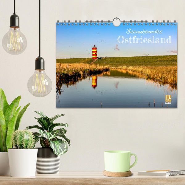 Produktbild: Bezauberndes Ostfriesland (Wandkalender 2026 DIN A4 quer), CALVENDO Monatskalender
