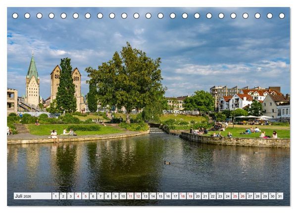 Produktbild: Ostwestfalen - Paderborn (Tischkalender 2026 DIN A5 quer), CALVENDO Monatskalender