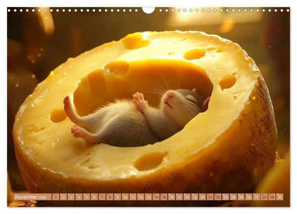 Produktbild: M&auml;use w&uuml;rden K&auml;se kaufen (Wandkalender 2026 DIN A3 quer), CALVENDO Monatskalender