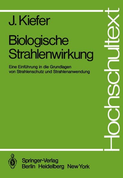Produktbild: Biologische Strahlenwirkung