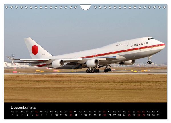 Produktbild: World of Planes (Wall Calendar 2026 DIN A4 landscape), CALVENDO 12 Month Wall Calendar
