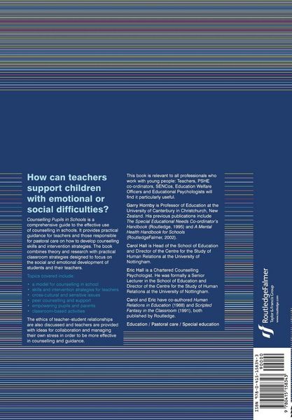 Produktbild: Counselling Pupils in Schools