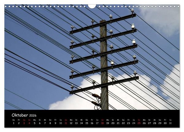 Produktbild: Unter Strom (Wandkalender 2026 DIN A3 quer), CALVENDO Monatskalender