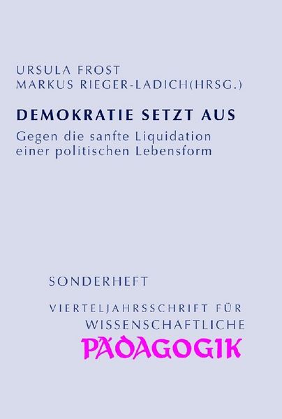 Produktbild: Demokratie setzt aus
