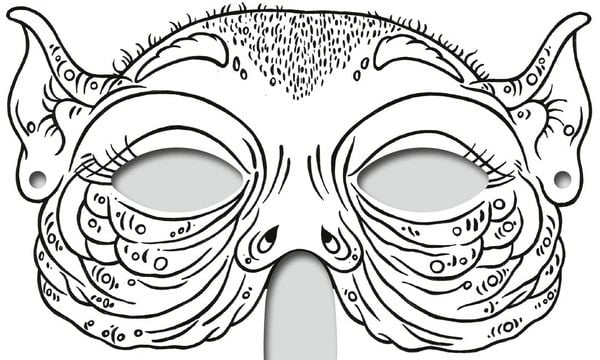 Produktbild: Abenteuer-Masken zum Ausmalen