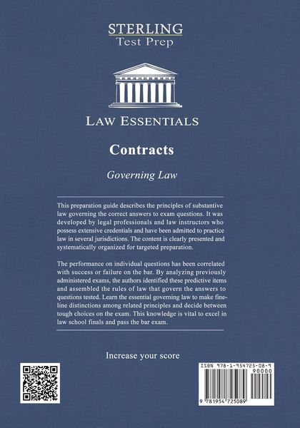 Produktbild: Contracts, Law Essentials