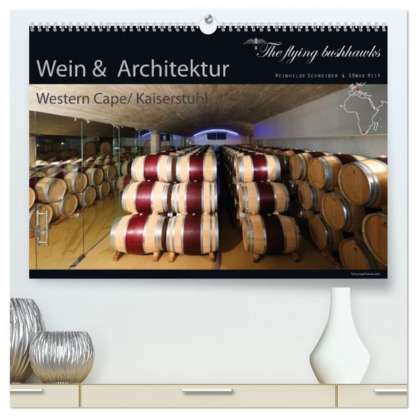 Produktbild: Wein & Architektur 2027 (hochwertiger Premium Wandkalender 2027 DIN A2 quer), Kunstdruck in Hochglanz