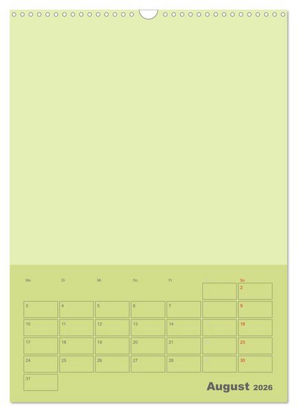 Produktbild: Bastel Terminkalender (Wandkalender 2026 DIN A3 hoch), CALVENDO Monatskalender