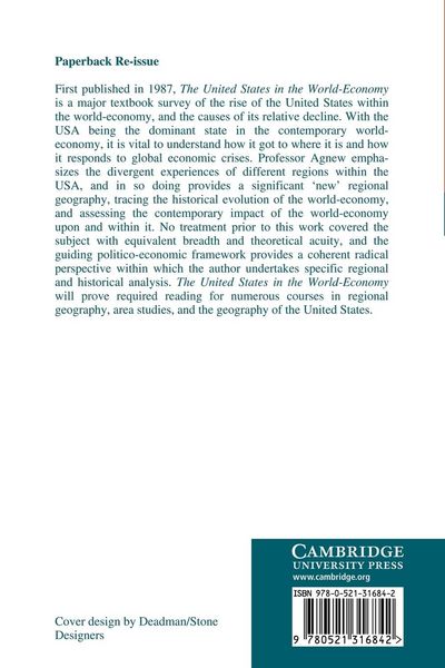 Produktbild: The United States in the World-Economy