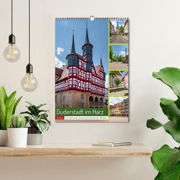 Produktbild: Duderstadt am Harz (Wandkalender 2026 DIN A3 hoch), CALVENDO Monatskalender